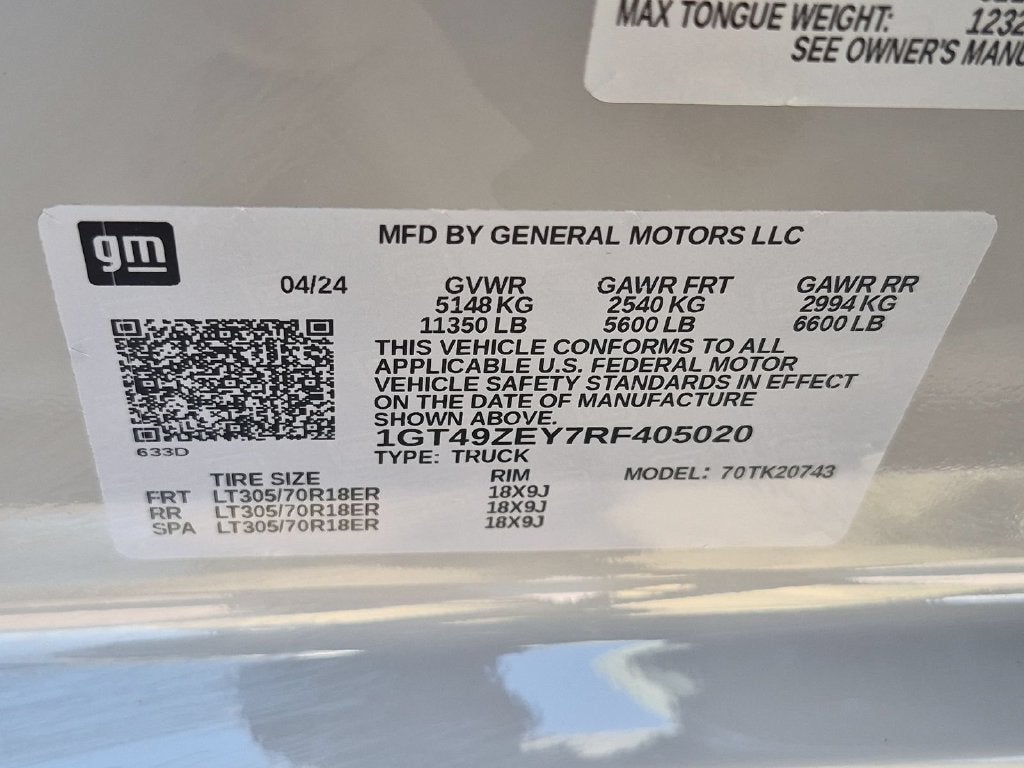 2024 GMC Sierra 2500 HD AT4X
