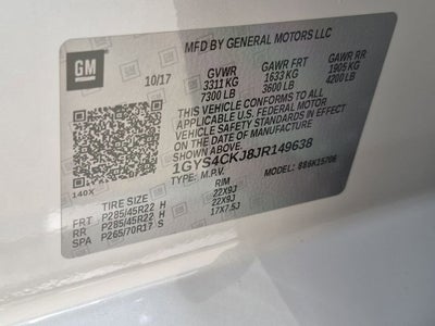 2018 Cadillac Escalade Premium Luxury