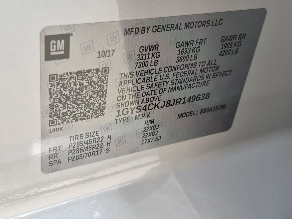 2018 Cadillac Escalade Premium Luxury