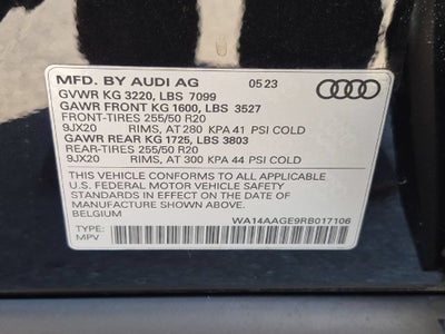 2024 Audi Q8 e-tron Premium
