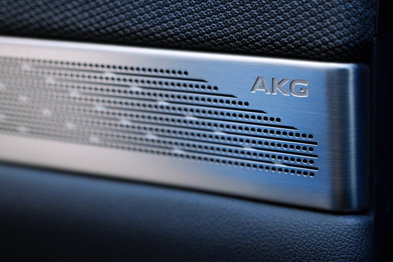 Close-up View of the AKG Studio Audio Speaker | Cadillac of Laguna Niguel in Laguna Niguel CA